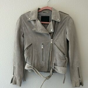 All Saints Suede Jacket